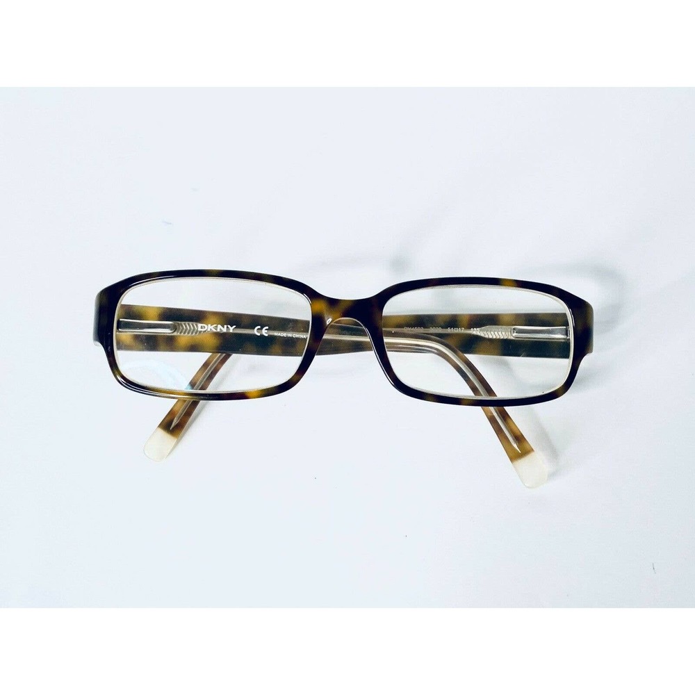 Dkny Tortoise Acetate Rectangular Glasses - image 3